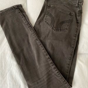 Black Hollister Jean Leggings